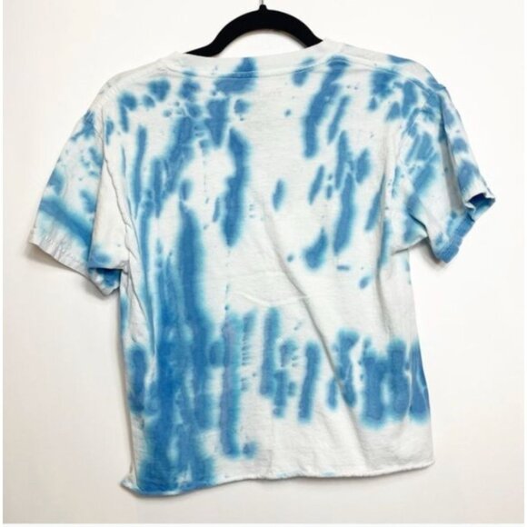 Pink Floyd 1973 U.S. Tour Tie Dye Cropped Graphic Tee Size Small - Picture 8 of 8